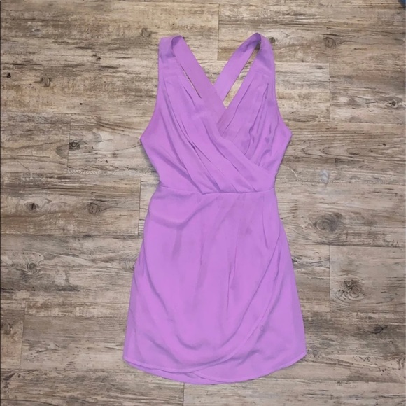Tobi Dresses & Skirts - Tobi Chiffon Purple Tank Dress Small
